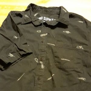 Mossimo Short Sleeved Button Up Shirt